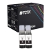 TCTK Inkoustové náplně 104 sada 2 ks černá kompatibilní s Epson EcoTank ET-14100 ET-1810 ET-2400 ET-2700 ET-2710 ET-2711 ET-2712 ET-2714 ET-2715 ET-2720 ET-2721 ET-2726 ET-2800, nahrazuje C13T00P140