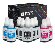 TCTK Inkoustové náplně GI-490BK Pigment sada 2 ks černá kompatibilní s Canon PIXMA G1400 G1410 G1411 G2400 G2410 G2411 G3400 G3410 G3411 G4400 G4410 G4411
