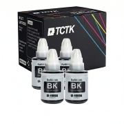TCTK Inkoustové náplně 135ml sada 4 ks černá kompatibilní s Canon PIXMA G1400 G1410 G1411 G2400 G2410 G2411 G3400 G3410 G3411 G4400 G4410 G4411