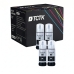 TCTK Inkoustové náplně 70ml E-101BK sada 4 ks černá kompatibilní s Epson EcoTank L14150 L4150 L4160 L4260 L4266 L6160 L6170 L6176 L6190 L6260 L6270 L6276 L6290