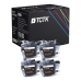 TCTK Inkoustové náplně LC3211BK sada 4 ks černá kompatibilní s Brother DCP-J 572 DW, pro DCP-J 772 DNW DW, pro DCP-J 774 DW, pro MFC-J 490, pro MFC-J 491 DW, pro MFC-J 497 DW, pro MFC-J 890