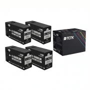 TCTK Inkoustové náplně PGI-1500XL sada 4 ks černá kompatibilní s Canon MAXIFY MB 2000 2050 2100 2150 2155 2300 2350 2700 2750 2755, nahrazuje 9182B001