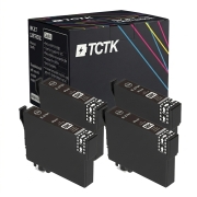 TCTK Inkoustové náplně 27 sada 4 ks černá kompatibilní s Epson WorkForce WF-3600, WorkForce WF-3620 DWF WF, WorkForce WF-3640 DTWF, WorkForce WF-7110 DTW, WorkForce WF-7210 DTW, nahrazuje C13T27014012