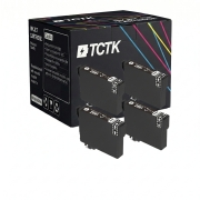 TCTK Inkoustové náplně 29XL sada 4 ks černá kompatibilní s Epson Expression Home XP-235 XP-240 XP-245 XP-247 XP-250 XP-255 XP-257 XP-330 XP-332 XP-335 XP-340 XP-342, nahrazuje T2991 C13T29914012
