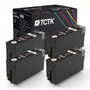 TCTK Inkoustové náplně 35XL sada 4 ks černá kompatibilní s Epson WorkForce Pro WF-4720, pro WorkForce Pro WF-4720 DWF, pro WorkForce Pro WF-4725 DWF, nahrazuje C13T35914010