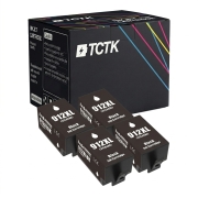 TCTK Inkoustové náplně 912XL sada 4 ks černá kompatibilní s HP OfficeJet 8010, OfficeJet Pro 8010 8012 8013 8014 8015 8017 8018 8020 8022 8023 8024 8025 8026 8028 8035, nahrazuje 3YL84AE