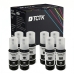 TCTK Inkoustové náplně E-101BK E-101BK sada 8 ks černá kompatibilní s Epson EcoTank L14150 L4150 L4160 L4260 L4266 L6160 L6170 L6176 L6190 L6260 L6270 L6276 L6290