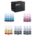 TCTK Inkoustové náplně 70ml E-101BK E-101C E-101M E-101Y sada 12 ks CMYK (po 3 ks) kompatibilní s Epson EcoTank L14150 L4150 L4160 L4260 L4266 L6160 L6170 L6176 L6190 L6260 L6270 L6276 L6290