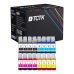 Multipack (16) Inkousty CMYK (Azurová/Purpurová/Žlutá/Černá) Kompatibilní s Epson EcoTank - Nahrazuje 104 (C13T00P140)