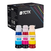 TCTK Inkoust GI-50C GI-50M GI-50Y sada 3 ks CMY kompatibilní s Canon PIXMA G5045 G5050 G5055 G6045 G6050 G6055 G7045 G7050 G7055, nahrazuje 3403C001