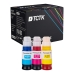 TCTK Inkoust GI-50C GI-50M GI-50Y sada 3 ks CMY kompatibilní s Canon PIXMA G5045 G5050 G5055 G6045 G6050 G6055 G7045 G7050 G7055, nahrazuje 3403C001