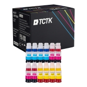 TCTK Inkoust GI-50C GI-50M GI-50Y sada 12 ks (4x azurová, purpurová, žlutá) kompatibilní s Canon PIXMA G5045 G5050 G5055 G6045 G6050 G6055 G7045 G7050 G7055, nahrazuje 3403C001