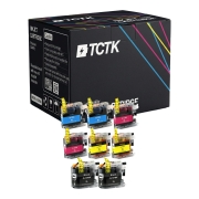 TCTK Inkoustové náplně LC-125 LC-125 LC-125 LC-127 sada 8 ks CMYK (po 2 ks) kompatibilní s Brother DCP-J 4110 DW W, MFC-J 4310 DW, MFC-J 4410 DW, MFC-J 4510 DW, MFC-J 4610 DW, nahrazuje LC125XLC