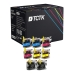 TCTK Inkoustové náplně LC-125 LC-125 LC-125 LC-127 sada 8 ks CMYK (po 2 ks) kompatibilní s Brother DCP-J 4110 DW W, pro MFC-J 4310 DW, pro MFC-J 4410 DW, pro MFC-J 4510 DW, nahrazuje LC125XLC