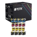 TCTK Inkoustové náplně LC-125 LC-125 LC-125 LC-127 sada 16 ks CMYK (po 4 ks) kompatibilní s Brother DCP-J 4110 DW W, pro MFC-J 4310 DW, pro MFC-J 4410 DW, pro MFC-J 4510 DW, nahrazuje LC125XLC