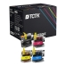 TCTK inkoustové kazety LC223BK LC223M LC223Y LC223C 4pack CMYK kompatibilní s Brother DCP-J4120DW DCP-J562DW MFC-J1140W, nahrazuje LC223BK LC223M LC223Y LC223C