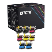 TCTK inkoustové kazety LC223BK LC223M LC223Y LC223C 8 ks CMYK kompatibilní s Brother DCP-J4120DW MFC-J1140W MFC-J1150DW, nahrazuje LC223BK LC223M LC223Y LC223C