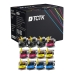 TCTK inkoustové kazety LC223BK LC223M LC223Y LC223C 12ks CMYK kompatibilní s Brother DCP-J4120DW DCP-J562DW MFC-J1140W, nahrazuje LC223BK LC223M LC223Y LC223C