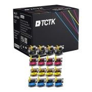 TCTK Inkoustové kazety LC223BK LC223M LC223Y LC223C 16ks CMYK kompatibilní s Brother DCP-J4120DW DCP-J562DW MFC-J1140W, nahrazuje LC223BK LC223M LC223Y LC223C
