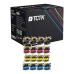 TCTK Inkoustové kazety LC223BK LC223M LC223Y LC223C 16ks CMYK kompatibilní s Brother DCP-J4120DW DCP-J562DW MFC-J1140W, nahrazuje LC223BK LC223M LC223Y LC223C