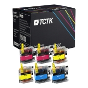 TCTK inkoustové cartridge LC225XL sada 6 ks CMY kompatibilní s Brother DCP-J 4120 DW, MFC-J 4420 DW 4620 DW 5620 DW 5720 DW, náhrada za LC225XL