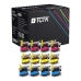TCTK inkoustové kazety LC225XL 12 ks CMY kompatibilní s Brother DCP-J 4120 DW, MFC-J 4420 DW 4620 DW 5620 DW 5720 DW, nahrazuje LC225XL