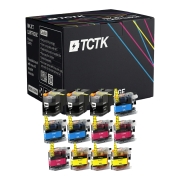 TCTK toner 125A 128A CRG-716 4balení CMYK kompatibilní s Brother MFC-J 5920 DW, nahrazuje LC22EBK