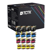 TCTK inkoustové kazety 22E 4-pack CMYK kompatibilní s Brother MFC-J 5920 DW, nahrazuje LC22EBK