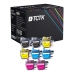 TCTK Inkoustové náplně LC3211BK LC3213Y LC3213C LC3213M sada 8 ks CMYK (po 2 ks) kompatibilní s Brother DCP-J 572 DW, DCP-J 772 DNW DW, DCP-J 774 DW, MFC-J 490, MFC-J 491 DW, MFC-J 497 DW, MFC-J 890