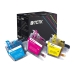 TCTK inkoustové cartridge LC-3217 sada 3 ks CMY kompatibilní s Brother MFC-J 5330 DW 5730 DW 6530 DW 6730 DW 6930 DW, nahrazuje LC3217C