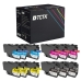 TCTK Inkoustové náplně LC-3237 LC-3239XL LC-3239XL LC-3239XL sada 12 ks CMYK (po 3 ks) kompatibilní s Brother HL-J 6000 DW, pro HL-J 6100 DW, pro MFC-J 5945 DW, pro MFC-J 6945 DW, nahrazuje LC3237BK