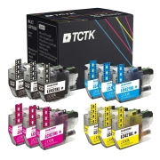 TCTK inkoustové kazety LC-421XL 4balení CMYK kompatibilní s Brother DCP-J 1050 DW DCP-J 1140 DW DCP-J 1800 DW MFC-J 1010 DW, nahrazuje LC421XLBK