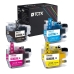 TCTK Inkoustové náplně LC-422XL LC-422XL LC-422XL LC-422XL sada 4 ks CMYK kompatibilní s Brother MFC-J 5340 DW, pro MFC-J 5340 DWE Ecopro, pro MFC-J 5345 DW, pro MFC-J 5740 DW, nahrazuje LC422XLBK