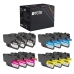 TCTK Inkoustové náplně LC426BK LC426XLC LC426XLM LC426XLY sada 12 ks CMYK (po 3 ks) kompatibilní s Brother MFC-J 4335 DW, pro MFC-J 4340 DW, pro MFC-J 4340 DWE Ecopro, pro MFC-J 4535 DW