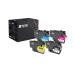 TCTK Inkoustové náplně LC-427 LC-427XL LC-427XL LC-427XL sada 4 ks CMYK kompatibilní s Brother HL-J 6010 DW, pro MFC-J 5955 DW, pro MFC-J 6950, pro MFC-J 6955 DW, pro MFC-J 6957 DW, nahrazuje LC427BK