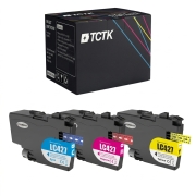 TCTK inkoustové kazety LC-427 sada 3 ks CMY kompatibilní s Brother HL-J 6010 DW MFC-J 5955 DW 6950 6955 DW 6957 DW 6957 DWT 6959 DW, náhrada za LC427C