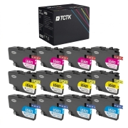 TCTK inkoustové kazety LC-427 balení 12 ks CMY kompatibilní s Brother HL-J 6010 DW MFC-J 5955 DW 6950 6955 DW 6957 DW 6957 DWT 6959 DW, nahrazuje LC427C