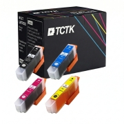TCTK inkoustové kazety 26XL 4 ks CMYK kompatibilní s Epson Expression Premium XP-510 XP-520 XP-600 XP-605 XP-610 XP-615 XP-620 XP-625 XP-700 XP-710 XP-720 XP-800 XP-810 XP-820, nahrazuje C13T26314012
