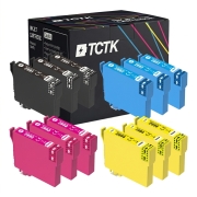 TCTK inkoustové kazety 29XL 4pack CMYK kompatibilní s Epson Expression Home XP-235 XP-240 XP-245 XP-247 XP-250 XP-255 XP-257 XP-330 XP-332 XP-335 XP-340 XP-342 XP-345, nahrazuje T2991 C13T29914012