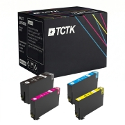 TCTK inkoustové cartridge 35XL 4ks CMYK kompatibilní s Epson WorkForce Pro WF-4720 WF-4720 DWF WF-4725 DWF WF-4730 DTWF WF-4735 DTWF WF-4740 DTWF, nahrazuje C13T35914010