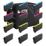 TCTK inkoustové kazety 405XL 12balení CMYK kompatibilní s Epson WorkForce EC-C 7000 WF-3820 DWF WF-3825 DWF WF-3830 DTWF, nahrazuje C13T05H14010