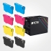 TCTK Inkoustové náplně 502XL 502XL 502XL 502XL sada 8 ks CMYK (po 2 ks) kompatibilní s Epson Expression Home XP-5100 XP-5105 XP-5115 XP-5150 XP-5155, pro WorkForce WF-2860 DWF, nahrazuje C13T02W14010