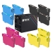TCTK Inkoustové náplně 502XL 502XL 502XL 502XL sada 16 ks CMYK (po 4 ks) kompatibilní s Epson Expression Home XP-5100 XP-5105 XP-5115 XP-5150 XP-5155, pro WorkForce WF-2860 DWF, nahrazuje C13T02W14010