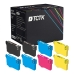 TCTK Inkoustové náplně 603XL 603XL 603XL 603XL sada 8 ks CMYK (po 2 ks) kompatibilní s Epson Expression Home XP-2100 XP-2105 XP-2150 XP-2155 XP-3100 XP-3105 XP-3150 XP-3155, nahrazuje C13T03A14010