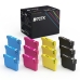 TCTK Inkoustové náplně 603XL 603XL 603XL 603XL sada 12 ks CMYK (po 3 ks) kompatibilní s Epson Expression Home XP-2100 XP-2105 XP-2150 XP-2155 XP-3100 XP-3105 XP-3150 XP-3155, nahrazuje C13T03A14010