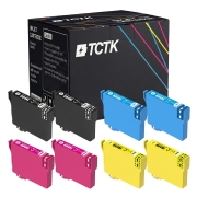 TCTK inkoust 604XL 8ks CMYK kompatibilní s Epson Expression Home XP-2200 XP-2205 XP-3200 XP-3205 XP-4200, WorkForce WF-2910 DWF WF-2930 DWF, nahrazuje C13T10H14010