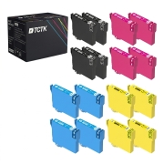 TCTK inkoust 604XL 16ks CMYK kompatibilní s Epson Expression Home XP-2200 XP-2205 XP-3200 XP-3205 XP-4200 XP-4205, nahrazuje C13T10H14010