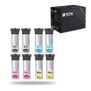 TCTK inkoustové kazety T9441 T9442 T9443 T9444 8balení CMYK kompatibilní s Epson WorkForce Pro WF-C 5210 DW 5215 DW 5290 DW 5710 DWF 5790 DWF, nahrazuje C13T944140