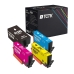 TCTK Inkoustové náplně 912XL 912XL 912XL 912XL sada 4 ks CMYK kompatibilní s HP OfficeJet 8010, OfficeJet Pro 8010 8012 8013 8014 8015 8017 8018 8020 8022 8023 8024 8025 8026 8028, nahrazuje 3YL84AE