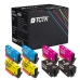 TCTK Inkoustové náplně 912XL 912XL 912XL 912XL sada 8 ks CMYK (po 2 ks) kompatibilní s HP OfficeJet 8010, OfficeJet Pro 8010 8012 8013 8014 8015 8017 8018 8020 8022 8023 8024 8025, nahrazuje 3YL84AE